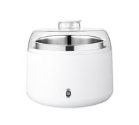 Yaourtière, Appareil pour Faire du Yaourt Maison, avec Cuve Intérieure en Acier Inoxydable, Fermentation À Température Constante, Convient Aux Hommes et Aux Femmes