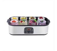 Yaourtière automatique avec 8 pots en verre, prise UE