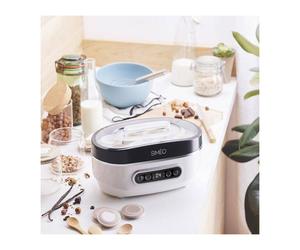 Yaourtière boissons végétales électrique familiale SIMEO 8 pots céramique