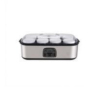 Yaourtière Électrique, 8 Pots | Panneau Commande Frontal, Compact, Électroménager, pour Cuisine, Familles