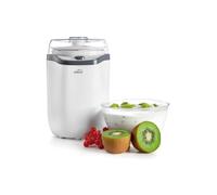Yaourtière électrique - LACOR - 20 W - Capacité 1,8 l et 1,6 l - 2 pots - Blanc