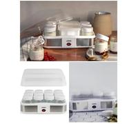 Yaourtière fromagère 1L2 Programmable 21.5W 12 pots en verre