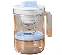 Yaourtière grecque avec 3 sacs filtrants, réglage rotatif pour infusion de fromage à froid, kit de séparateur rapide de lactosérum (bleu)