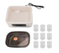 Yaourtière intelligente, grande capacité, fermenteur automatique, Machine enzymatique, contrôle de température constante, pour la cuisine domestique, en acier inoxydable, 1,6 l