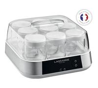 Yaourtière - LAGRANGE - Ligne + goupillon - 9 pots en verre - Programmable 15h
