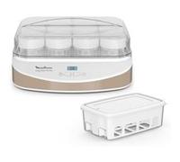 Yaourtière Moulinex Yogurteo Family 12 pots YG233A10 21 W Blanc