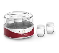 Moulinex Yaourtière Yogurteo YG229510 7 pots - Rouge et blanc