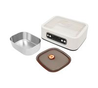 Yaourtière numérique automatique avec 9 gobelets en verre, yaourtière avec écran LED, contrôle de la température (21-45 °C) pour yaourt grec, natto, vin de riz - Pot intérieur en acier inoxydable