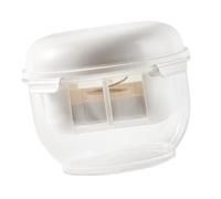 Yaourtière, passoire à yaourt - Fabricant de yaourt et fromage - Avec couvercle transparent pour tamiser le lait de noix, yaourt fait maison