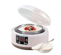 Yaourtière - Petit Yaourt Réglable Temps Et Température | Outil De Dessert Maison Automatique,pour La Crème Glacée Maison Parfait Fromage Cônes De Camping Parties