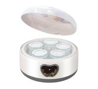 Yaourtière portable de 1,2 l, contrôle intelligent du temps et de la température - Desserts au yaourt probiotique personnalisés à la maison