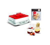 Yaourtière SEB Multi Delices Express 12 Pots, Yaourt maison, fromage blanc, dessert YY5114FB