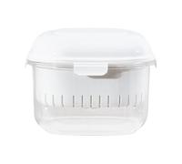 Yaourtière sèche, avec couvercle, séparateur de lactosérum en maille fine, filtre de cuisine crémeux uni pour la fabrication de yaourt | pour la préparation de lait, de soja, de baies, de jus de