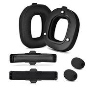Yaowanguan A50 Gen 4 Mod Kit - Oreillettes de rechange Bandeaux pour ASTRO Gaming A50 Casque sans fil Gen 4, mousse de microphone, coussinets d'oreille/Tasses/tampons,A50 Gen 4 Accessories(Tissu noir)