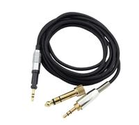 Yaowanguan Câble Audio pour Audio-Technica ATH-M70X M50X M40X Casque d'écoute,Remplacement 3,5 mm/6,35 mm Mâle vers 2,5 mm Mâle Fil de Cordon pour ATH-M70X M50X M40X