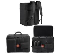 Yaowanguan Étui de Transport Compatible avec Marshall Bromley 450 Haut-Parleur Portable pour fête, Sac de Voyage Housse de Protection Sac à Dos pour Marshall Bromley 450 et Accessoires, Noir