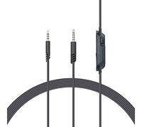 Yaowanguan Fil de câble de contrôle de volume en ligne de remplacement pour casques de jeu ASTRO A10/A40/A30/A50/A40TR (1m/3,3pieds, noir)