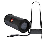 Yaowanguan Housse en Silicone pour JBL Flip Essential 2 Enceintes Bluetooth Portables, Étui de Protection Portable Flip Essential 2 Case Remplacement (Noir)