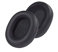 Yaowanguan Remplacement Coussinets d'oreille pour Panasonic RP-HTX80B RP-HTX90N Bluetooth sans Fil Casque d'écoute,Noir Cuir Protéiné Mousse à mémoire de Forme Coussins d'oreille/Coupes/couvertures