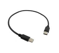 Yaowanguan USB-C vers USB-C Câble pour Rode SC16,Wireless GO II,Wireless GO II Single,Wireless ME,Wireless Pro Système de Microphone,Type-C vers Type-C Remplacement Fil 300mm