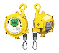 YAOYAOO Équilibreur À Ressort Rétractable, Équilibreur D'outil 1-3kg/3-5kg/5-9kg/9-15kg, Équilibreur à Ressort avec Crochet en Acier Allié pour Outils de Fixation et de Duspension(5-9kg)