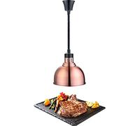 YAOYAOO Lampe Chauffante Infrarouge Suspendue Buffet | Chauffe-Plat Acier Inoxydable, Hauteur Réglable 60-180cm, Maintien au Chaud pour Pizzas, Frites, Restaurant Professionnel