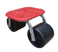 YAOYAOO Siège de Jardinage sur roulettes, Siège de Travail Roulant de Jardin Tabourets Réglable en Hauteur pour Réduire la Fatigue, Mobile Tabourets pour Réparation Automobile, Cueillette, Plantation