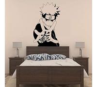 YaoyueJian Stickers muraux Stickers muraux art stickers muraux vinyle enfants Anime style Naruto japonais Manga autocollants décoration intérieure 42 × 97 cm
