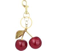 YAOYYG Cherry Handbag Charm Keychain, Keychain Pendant for Handbag, Versatile Key Ring, Women, Fashion Accessories for Bag or Car Keys, Birthday Valentine's Day Gift Idea