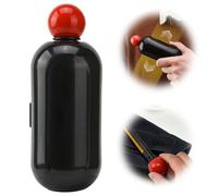 YAOZUP 2 en 1 Reusable Lint Roller Ball, Rouleau à Peluches Réutilisable, Rouleau Adhésif Lavable, Reusable Sticky Lint Roller pour Les Vêtements, Les Poils d'animaux, la Maison (Noir)