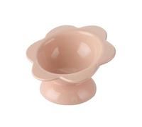 YAPAILANG Fontaine à eau pour chat - Couleur bonbon - En forme de fleur - Protection du cou inclinée - Gamelle pour chat et chien