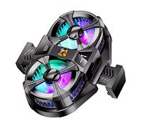 YAPAILANG Ventilateur de téléphone à clip arrière pour radiateur semi-conducteur à affichage numérique pour dissipateur thermique réglable Live 3 vitesses