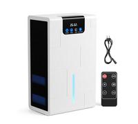 Yapasopu Déshumidificateur électrique Déshumidificateur de chambre avec mode de sommeil Affichage LED Débrosting automatique contre le moule à l'humidité pour la chambre,la salle de bain,le sous-sol