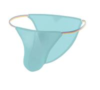 YAPAZULU String en Mesh pour Homme sous-Vêtement Sexy Respirant Culotte Échancrée en Résille Vêtement Intime Audacieux Lingerie Masculine Tenue de Soirée