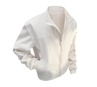 YAPAZULU Veste Homme Oversize Veste Sport à Zip Blouson Décontracté Homme Blouson D'entraînement Blousons Zippée Ample Manteau D'extérieur Casual Légère Vêtements Vintage Bomber Leger