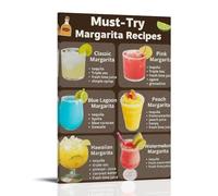 YAPING Must-Try Recette de cocktail Margarita Porch 50 x 75 cm