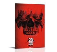 YAPING Poster de film d'horreur 28 Years Later (2025) - Impression sur toile - 30 x 45 cm