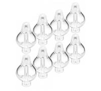 YAPKOLV Embouts Seringue Nasale Bébé | Lot de 8 pointes en silicone réutilisables pour Mouche Bébé & Lavage Nasal doux, Sûr et Confortable pour nourrissons
