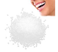 YAPKOLV Granules de Réparation, 60g Temporaires, Moulables, Set avec Perles Adhésives, Prothèse et Ciment, Matériau de Remplissage Thermocollantes, Résine pour Dents Cassées