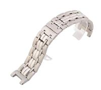 yaponuk Bracelet de montre en acier pour bracelet GC GUESS à encoches(Silver22-13mm)