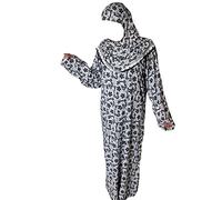 Yaqeen Robe de prière islamique - Blanc - Taille Unique