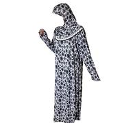 Yaqeen Robe de prière islamique - Blanc - Taille Unique