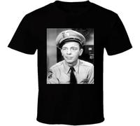 YAQINUO Barney Fife The Andy Griffith Show TV Fan T Shirt Black 3XL