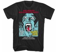 YAQINUO Hammer Horror Vampire Circus Men's T Shirt Fangs Greatest Blood Show on Earth Black XXL