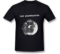YAQINUO Men's T Shirts LCD Soundsystem LCD Soundsystem Black M