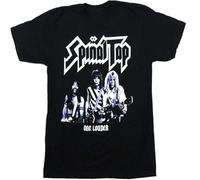 YAQINUO Spinal Tap One Louder Song List T Shirt Movie Merch Black XXL