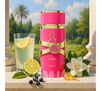 Yara Candy 100ml Eau de parfum Femme notes de tête : Mandarine verte, Cassisnotes de cœur : Bonbon pétillant à la fraise, gardénianotes de fond : Bois de santal, sirop de vanille, musc, ambreDécouvrez