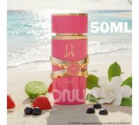 Yara Candy Eau De Parfum Natural Spray 50ml Femme Note de tête : Mandarine verte, cassisNote de coeur : Bonbon pétillant à la fraise, gardéniaNote de fond : Bois de santal, sirop de vanille, musc, amb