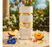 Yara Moi 100ML Eau de parfum Femme Note de tête : jasmin, pêcheNote de coeur : caramel, ambreNote de fond : bois de santal, vanille, patchouli- Ne dissimulez plus toute la passion qui repose en vous.