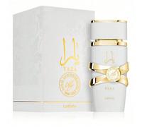 Yara Moi 100ML Eau de Parfum pour femme Note de tête : jasmin, pêcheNote de coeur : caramel, ambreNote de fond : bois de santal, vanille, patchouli- Ne dissimulez plus toute la passion qui repose en v